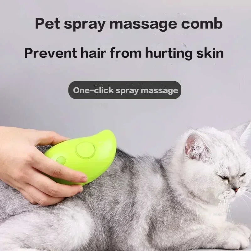 Cat Steaming Hair Brush