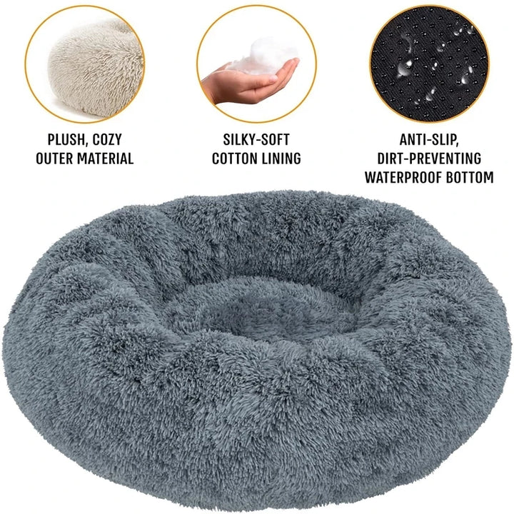 Cuddle Cove Pet Bed- Cosy Calming Pet Bed