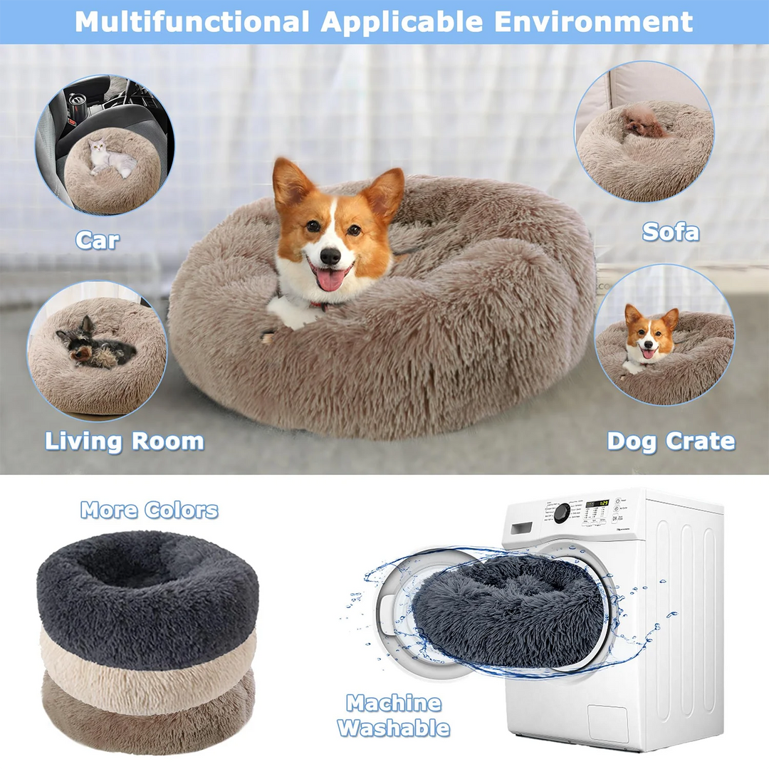 Cuddle Cove Pet Bed- Cosy Calming Pet Bed